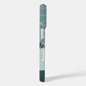 スプルース&ミントボホトロピカルモンスターリーフ Case-Mate iPhoneケース (裏面 / 右)