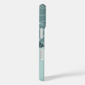 スプルース&ミントボホトロピカルモンスターリーフ Case-Mate iPhoneケース (裏面 / 右)