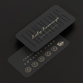 スプレイモダンタンタンニング専門ロイヤリティカード 名刺