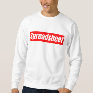 スプレッドシートおもしろい- Accountant スウェットシャツ