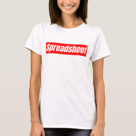 スプレッドシートおもしろい- Accountant Tシャツ