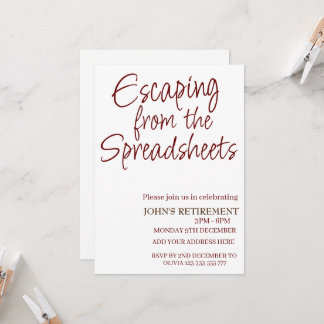スプレッドシートからの脱出おもしろい除 招待状