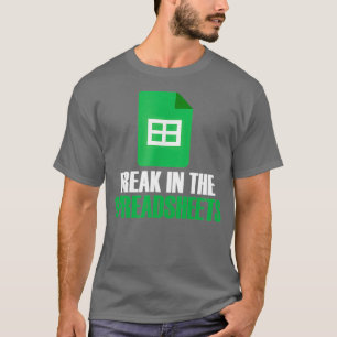 スプレッドシートに自由Excel会計士会計 Tシャツ