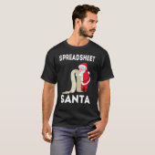 スプレッドシート忍者 税理士 会計士 会計 Tシャツ (正面フル)
