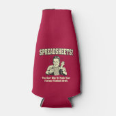 スプレッドシート：サッカーのファンタジーを追跡荷車を引く ボトルクーラー (正面)