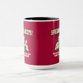 スプレッドシート:サッカーのファンタジーを追跡荷車を引く マグカップ (中央)