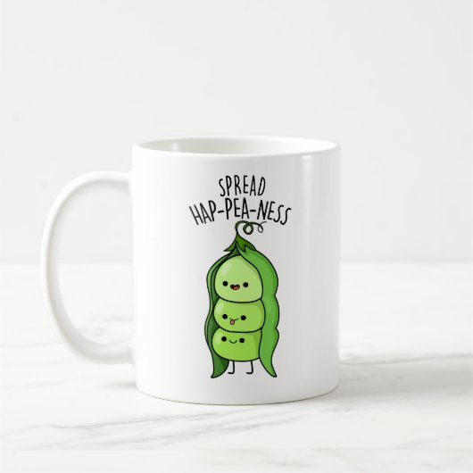 スプレッドハップエンドンピーズプおもしろいン コーヒーマグカップ (左)