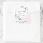 スプレッドラブバラ金ゴールドダスティブルーグリーン結婚ズ スクエアシール (バッグ)