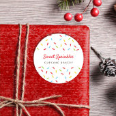 スプレッレスカラフルベーカリーデザートケータリングペストリー ラウンドシール