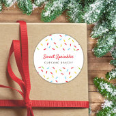 スプレッレスカラフルベーカリーデザートケータリングペストリー ラウンドシール