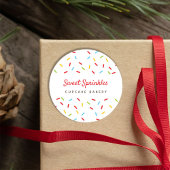 スプレッレスカラフルベーカリーデザートケータリングペストリー ラウンドシール
