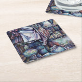 スプレンディドテッカセンタースペシャル スクエアペーパーコースター (アングル)