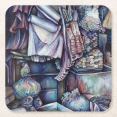 スプレンディドテッカセンタースペシャル スクエアペーパーコースター (正面)