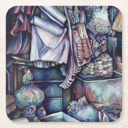 スプレンディドテッカセンタースペシャル スクエアペーパーコースター (正面)