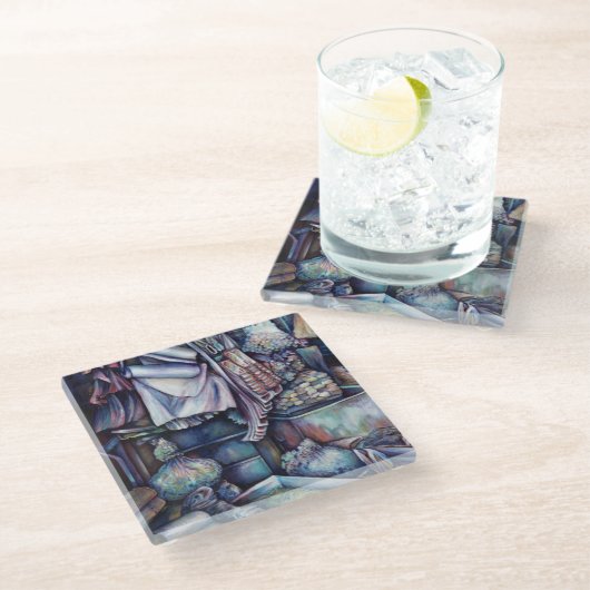 スプレンディド鉄火センターのスペシャル ガラスコースター (アングル)