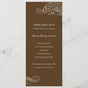 スプレンディ企業のドスクロール/ビジネスパーティー招待状 招待状