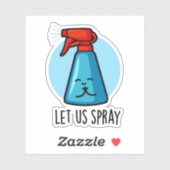 スプレーおもしろいの祈ボトル シール (シート)