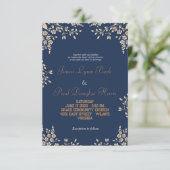 スプレーのスプレー – 結婚式招待状 招待状 (スタンド正面)