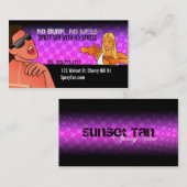 スプレーのタンの名刺 名刺 (正面/裏面)