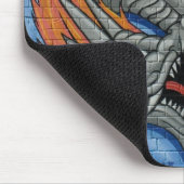 スプレーのドラゴン マウスパッド (コーナー)