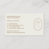 スプレータンウーマン体スキンビートイスパ 名刺 (裏面)