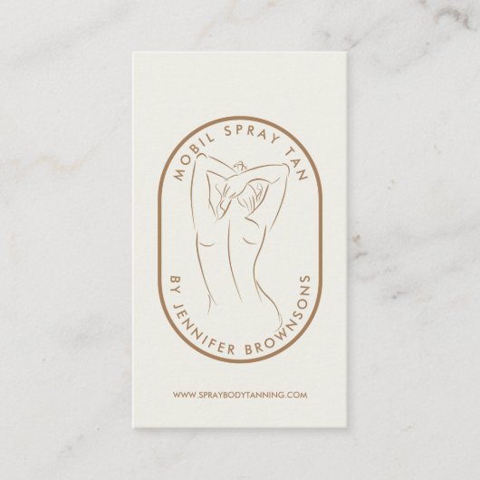 スプレータンウーマン体スキンビートイスパ 名刺 (正面)