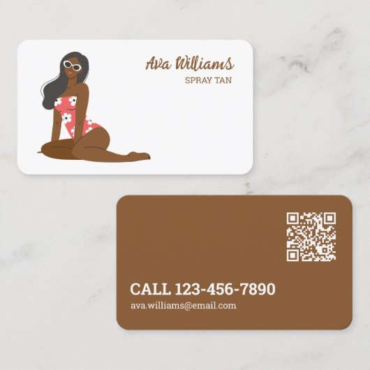 スプレータンカスタムQR 名刺 (正面/裏面)