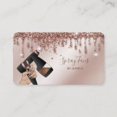 スプレータンガン、モバイルバラ金ゴールドスプレータニング 名刺 (正面)