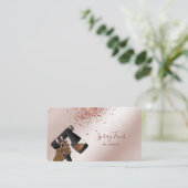 スプレータンガン、モバイルバラ金ゴールドスプレータンニングバス 名刺 (スタンド正面)