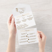 スプレータンニングサービス価格アフターケア オールインワン招待状 (貼ってはがせる)