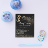 スプレータンニングブロンズ体絵を描アフターケア チラシ (シングル)