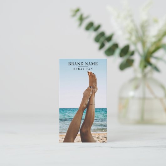 スプレータンフォトソーシャルメディアマーケティング2 QRコード 名刺 (スタンド正面)