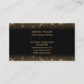 スプレータンモバイルスプレータン金ゴールドキラキラ少女 名刺 (裏面)