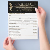 スプレータン事業計画同意免除フォーム チラシ (手)