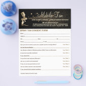 スプレータン事業計画同意免除フォーム チラシ (シングル)