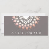 スプレータン及びメイクアップギフト券 (正面)