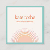 スプレータン熱帯太陽 コーリングカード (正面)