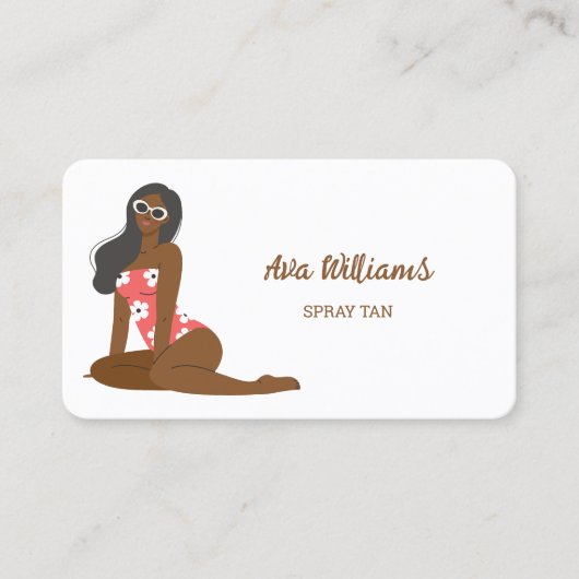 スプレータン 名刺 (正面)