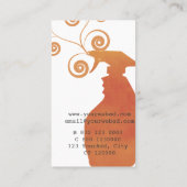 スプレープロフェッショナルハウスキーピングメイドクリーニング 名刺 (裏面)