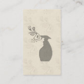 スプレーボトルハウスウィンドウ清掃メンテナンス 名刺 (裏面)