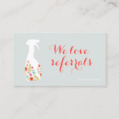 スプレーボトルハウスクリーニング顧客紹介カード 紹介カード (正面)