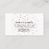 スプレーボトルフローラ清掃サービスガーデン 名刺 (裏面)