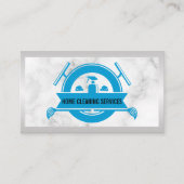 スプレーボトル |スキージ | Mop |大理石 名刺 (正面)