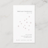 スプレーボトル&バケットクリーニングサービスメイド 名刺 (裏面)