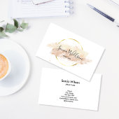 スプレーモダンタンニングイベントプランナーメイクアップアーティスト 名刺