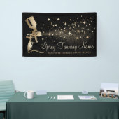 スプレーモバイル日焼けサンブロンズ夏 横断幕 (トレードショー)