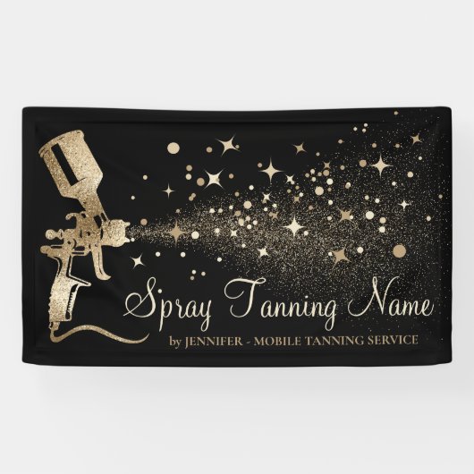 スプレーモバイル日焼けサンブロンズ夏 横断幕 (横)