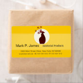 スプレー企業のボトルデザイン ラベル (インサイチュ)