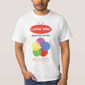 スプレー式塗料はワイシャツできます。 それらを個人化して下さい! Tシャツ (正面)