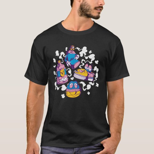 スプレー無料絵を描 Tシャツ (正面)